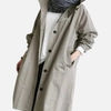 Renata | Abrigo Oversize Largo con Capucha Mujer