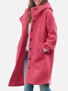 Ana | Abrigo Oversize Largo con Capucha Mujer 5