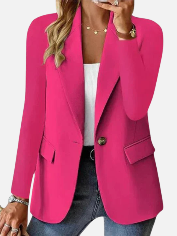 Carolina | Blazer Clásico de Un Botón para Oficina