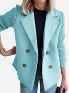 Andrea | Blazer con Mangas Tejidas y Doble Botonadura 3
