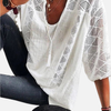 Patricia | Blusa Calada de Crochet Manga 3/4 para Mujer