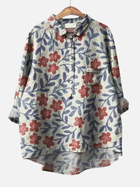 Beatriz | Blusa Estampada Holgada con Bolsillo Mujer 2