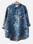 Beatriz | Blusa Estampada Holgada con Bolsillo Mujer 3