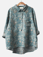 Beatriz | Blusa Estampada Holgada con Bolsillo Mujer 4