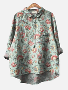 Beatriz | Blusa Estampada Holgada con Bolsillo Mujer 6