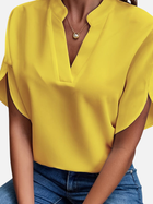 Carolina | Blusa Manga Corta con Cuello Mao y Escote V 8