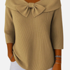 Jazmín | Blusa de Punto con Moño Manga 3/4