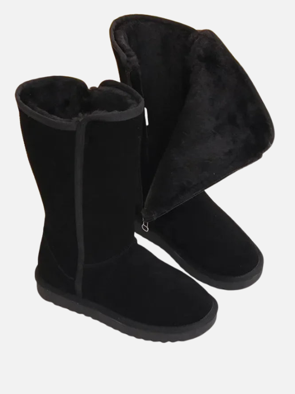 Claudia | Botas Altas Ortopédicas Forradas para Mujer