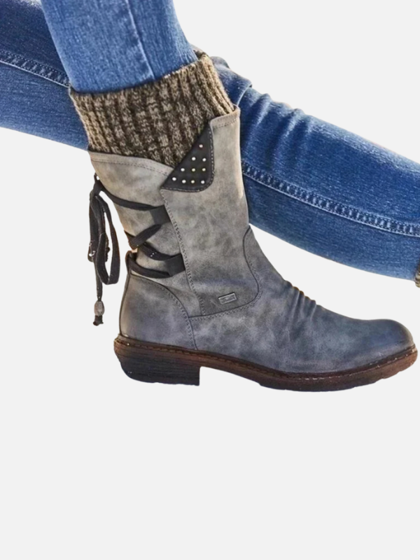 Natalia | Botas Ortopédicas Planas para Mujer