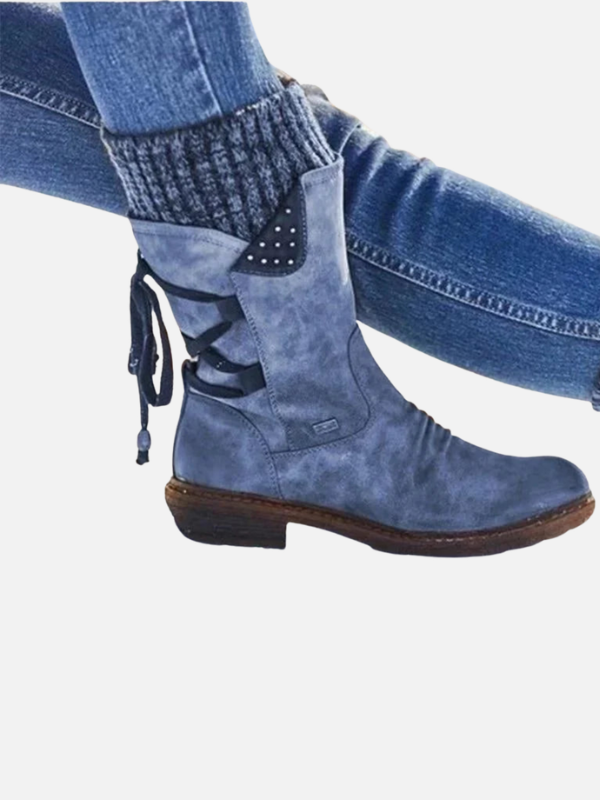 Natalia | Botas Ortopédicas Planas para Mujer