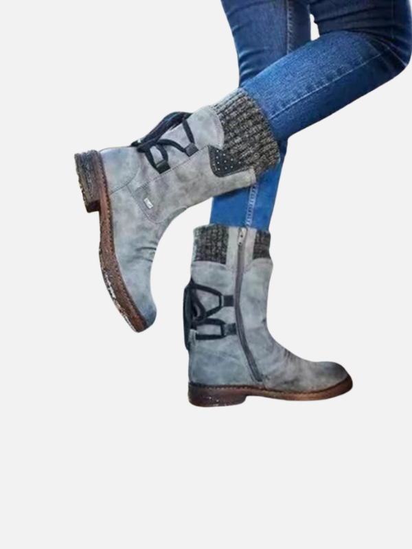 Natalia | Botas Ortopédicas Planas para Mujer