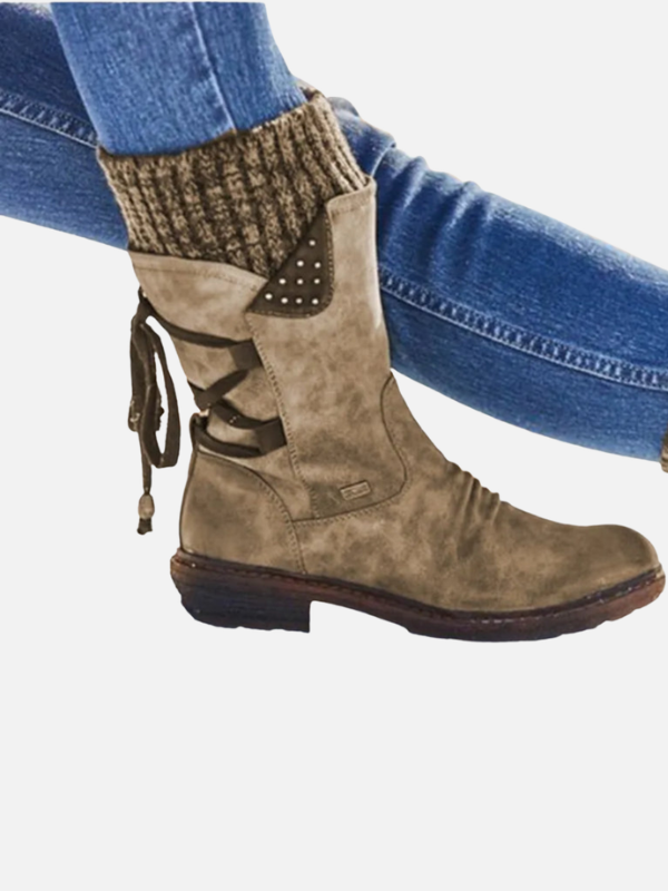Natalia | Botas Ortopédicas Planas para Mujer