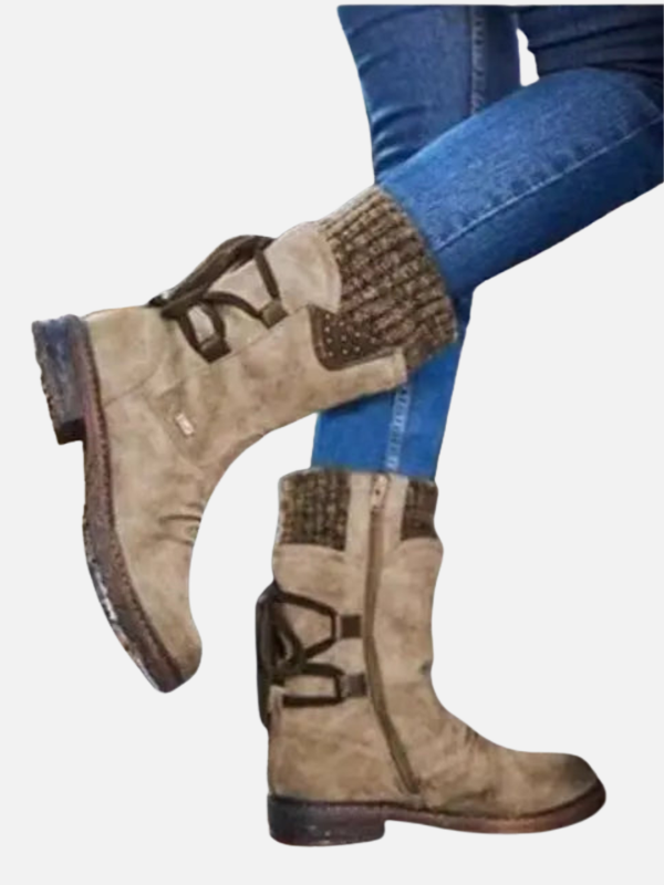 Natalia | Botas Ortopédicas Planas para Mujer
