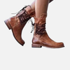 Guadalupe | Botas Ortopédicas con Cordones para Mujer
