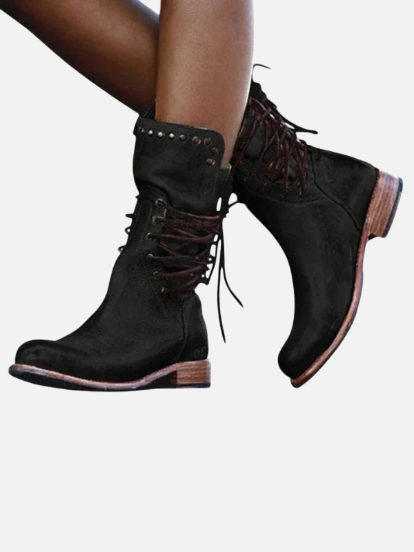Guadalupe | Botas Ortopédicas con Cordones para Mujer