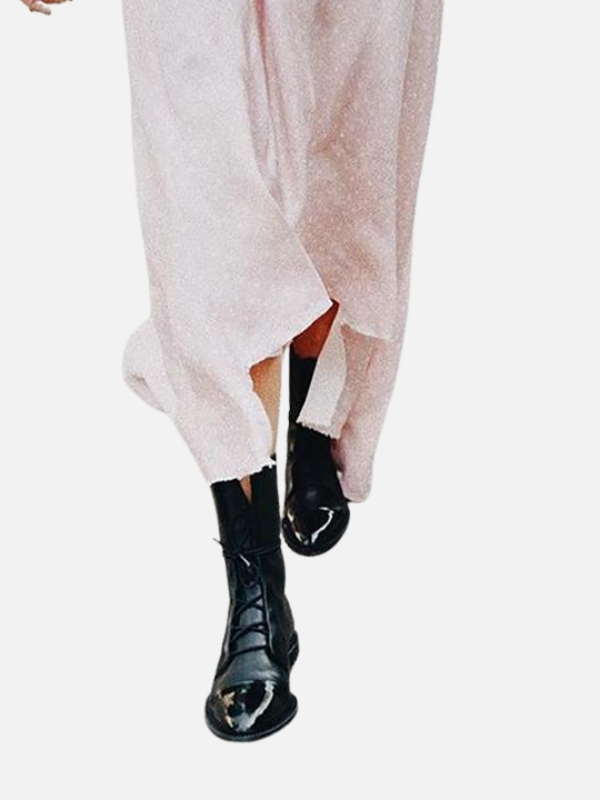 Leticia | Botas Ortopédicas con Cordones para Mujer