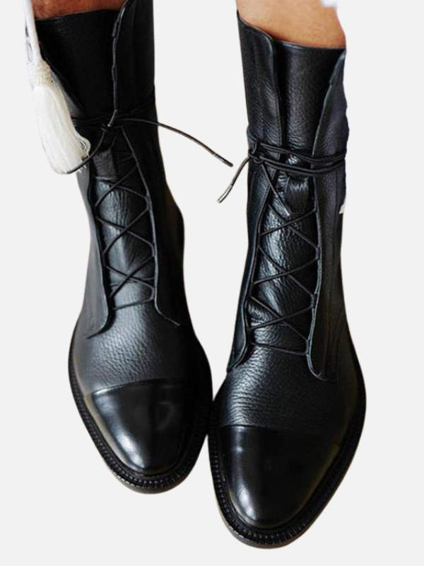 Leticia | Botas Ortopédicas con Cordones para Mujer