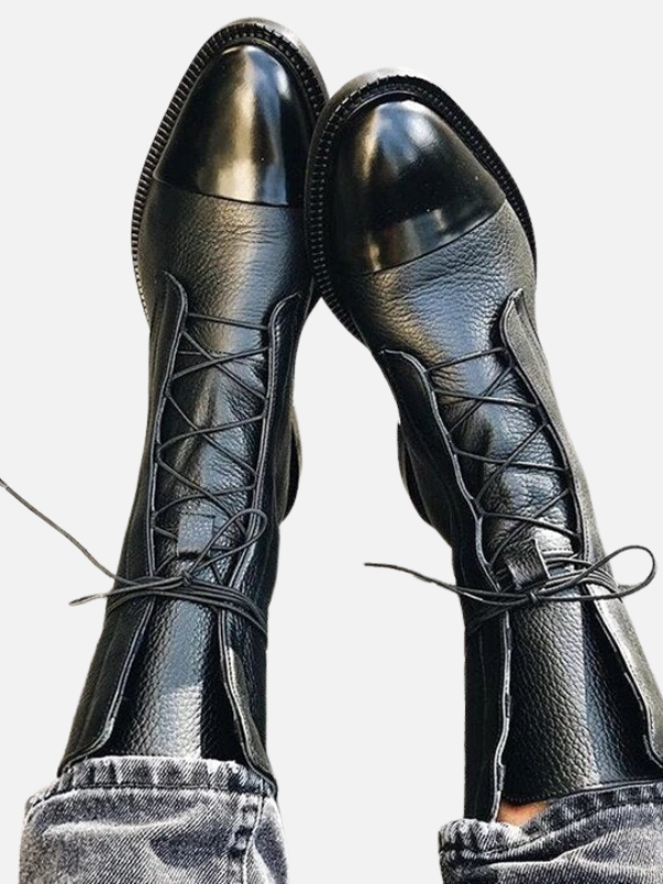 Leticia | Botas Ortopédicas con Cordones para Mujer