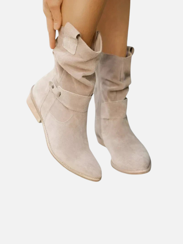 Andrea | Botas Ortopédicas de Tacón Bajo para Mujer