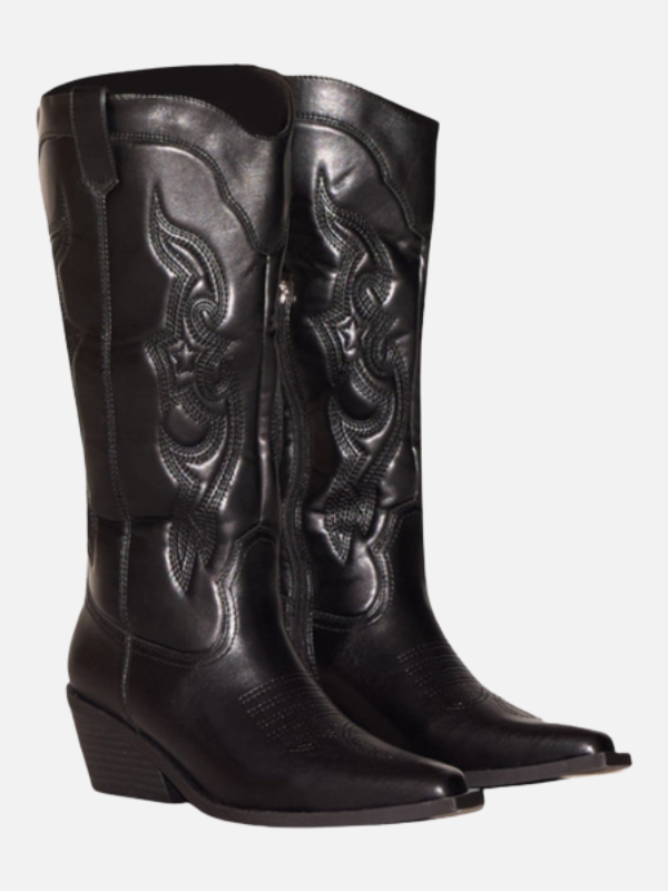 Emilia | Botas Vaqueras Ortopédicas con Cierre