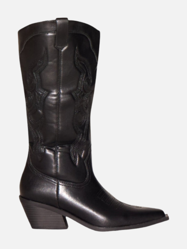Emilia | Botas Vaqueras Ortopédicas con Cierre