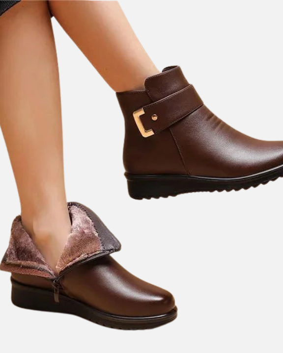 Silvia | Botines Ortopédicos Forrados para Mujer