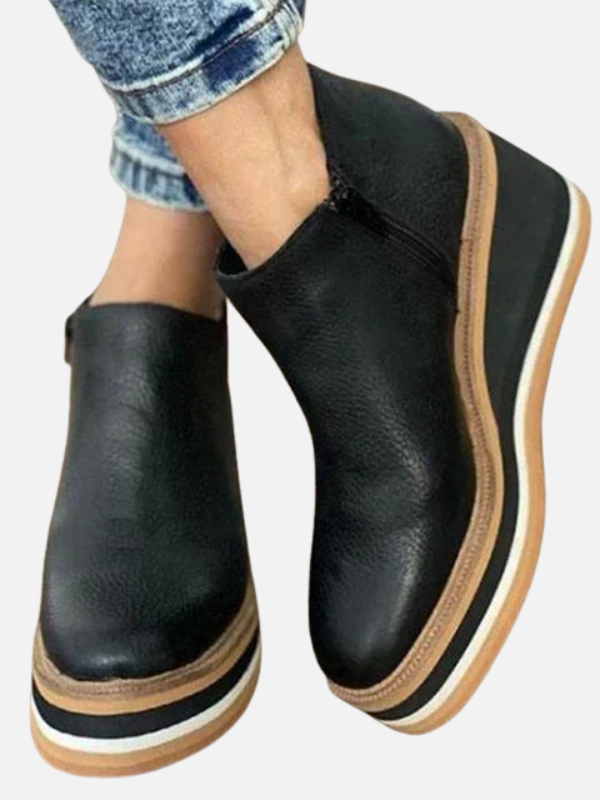 Renata | Botines Ortopédicos de Plataforma para Mujer