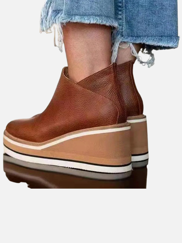 Renata | Botines Ortopédicos de Plataforma para Mujer