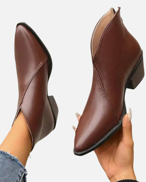Diana | Botines Ortopédicos de Tacón Bajo para Mujer