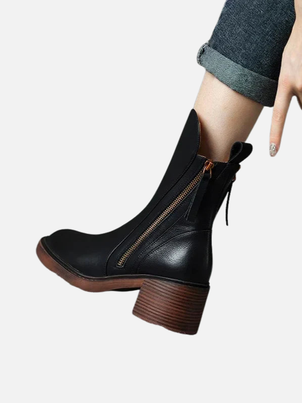 Verónica | Botines Ortopédicos de Tacón para Mujer