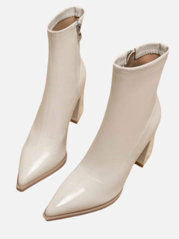 Ana | Botines de Tacón Cuadrado para Mujer