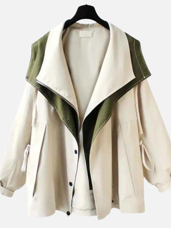 Alejandra | Chamarra Oversize con Capucha Mujer