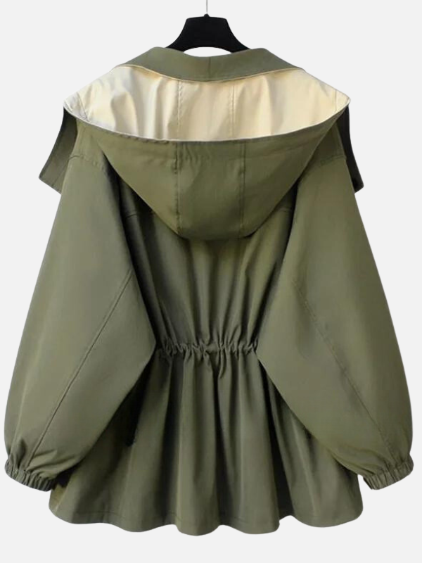 Alejandra | Chamarra Oversize con Capucha Mujer