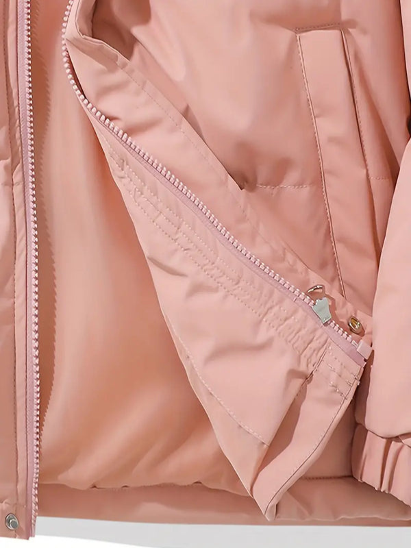 Melissa | Chaqueta Acolchada Corta con Capucha y Cierre