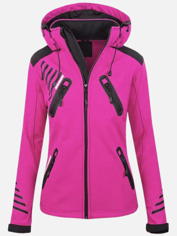 Carmen | Chaqueta Deportiva con Capucha y Cierre Mujer