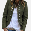 Valentina | Chaqueta Militar Corta con Botones Mujer