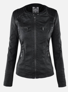 Alejandra | Chaqueta de Cuero Sintético con Capucha Mujer 6