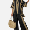 Marisol | Conjunto Oversize de Dos Piezas a Rayas