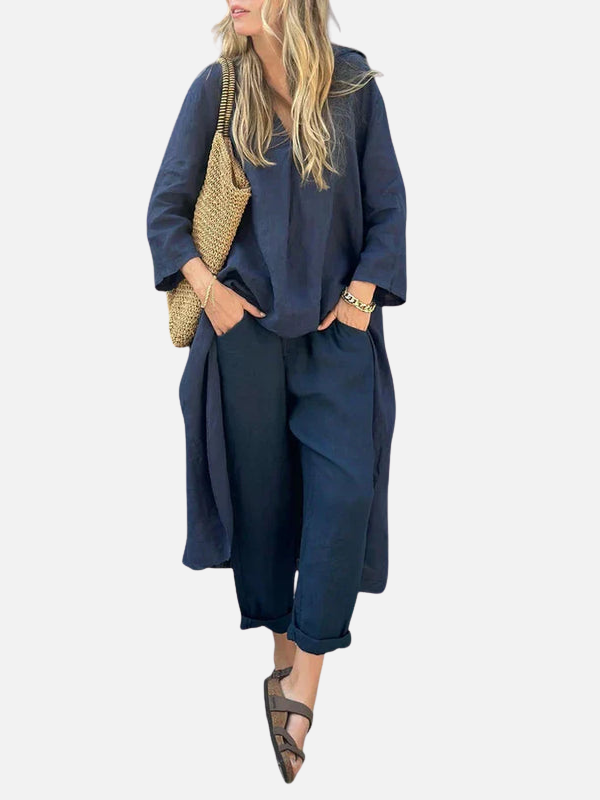 Elena | Conjunto Oversize de Dos Piezas para Mujer