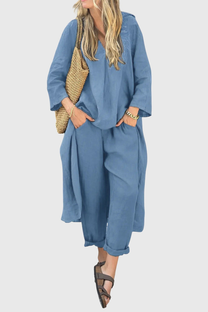 Elena | Conjunto Oversize de Dos Piezas para Mujer