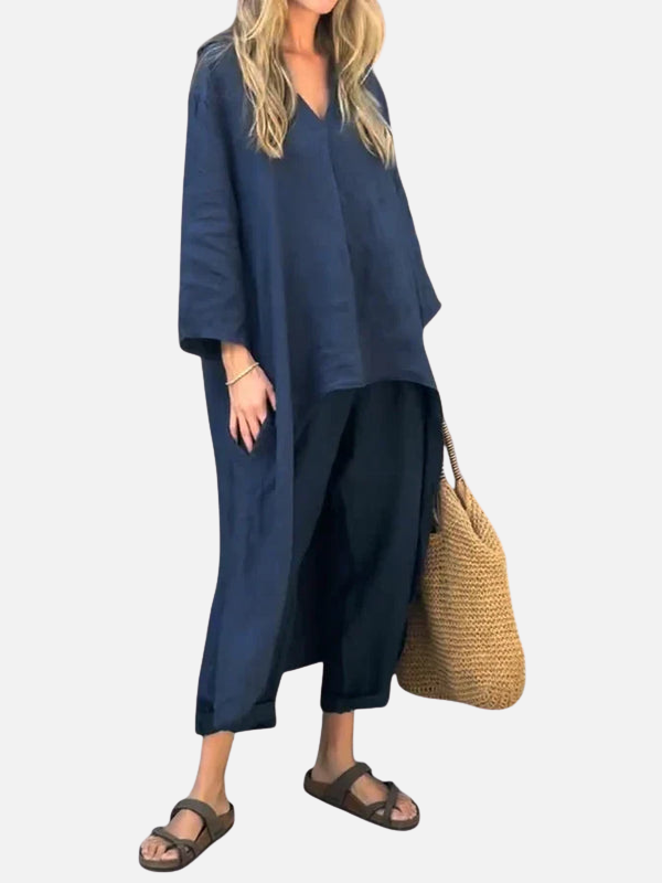 Elena | Conjunto Oversize de Dos Piezas para Mujer
