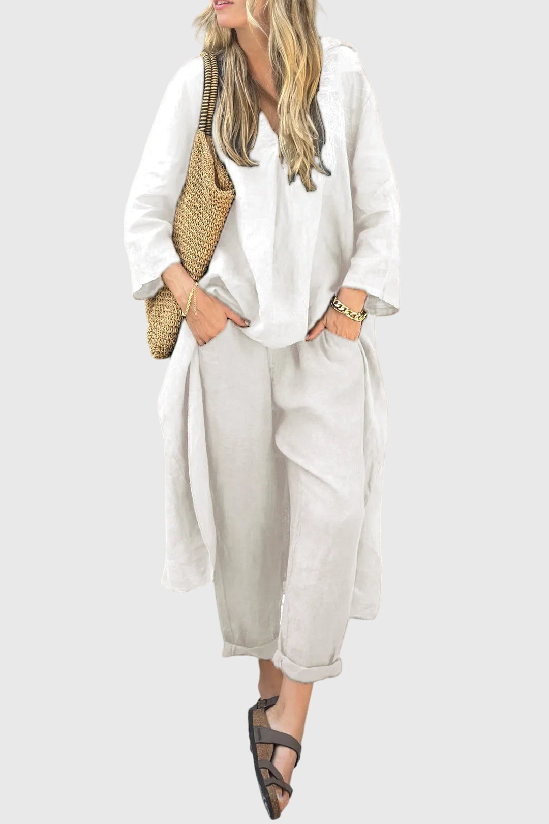 Elena | Conjunto Oversize de Dos Piezas para Mujer