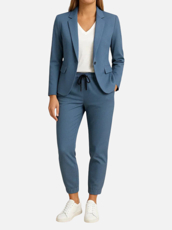 Natalia | Conjunto de Dos Piezas Saco y Jogger Mujer