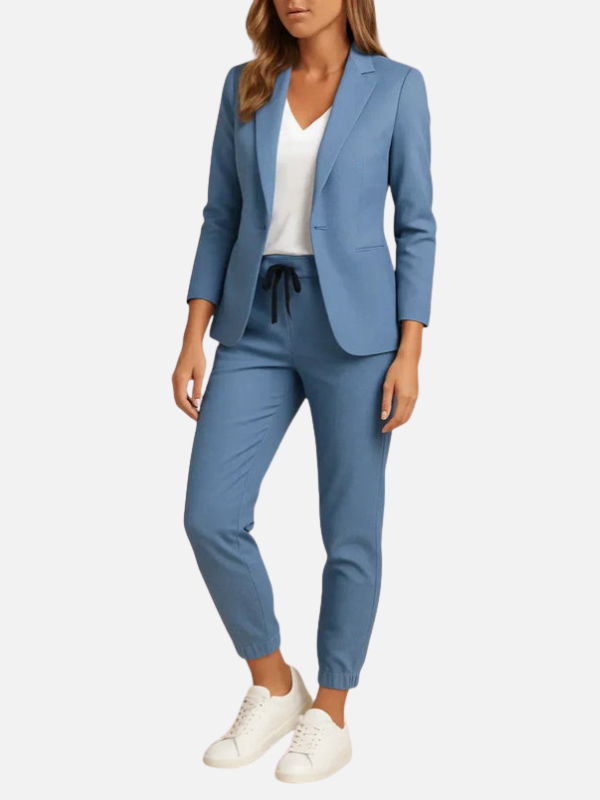 Natalia | Conjunto de Dos Piezas Saco y Jogger Mujer
