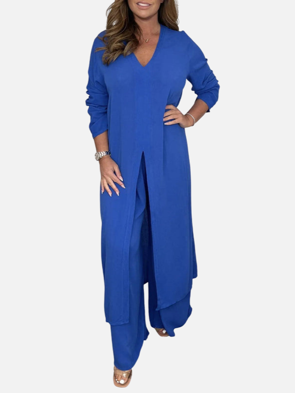 Adriana | Conjunto de Dos Piezas Túnica y Pantalón