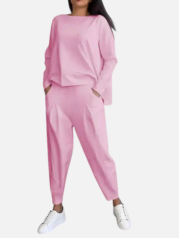 Ariana | Conjunto de Dos Piezas de Manga Larga Mujer