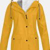 Adriana | Impermeable con Capucha y Forro Sherpa Mujer