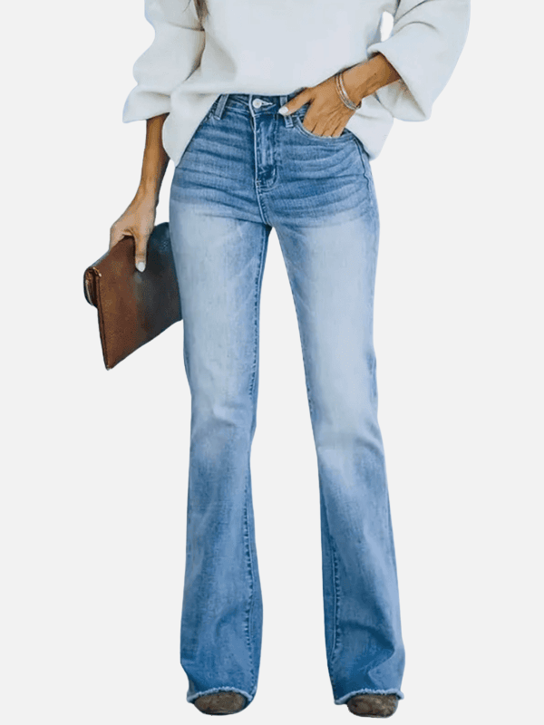 Alejandra | Jeans Acampanados de Tiro Alto para Mujer