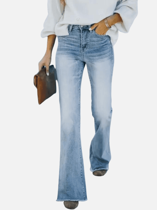 Alejandra | Jeans Acampanados de Tiro Alto para Mujer