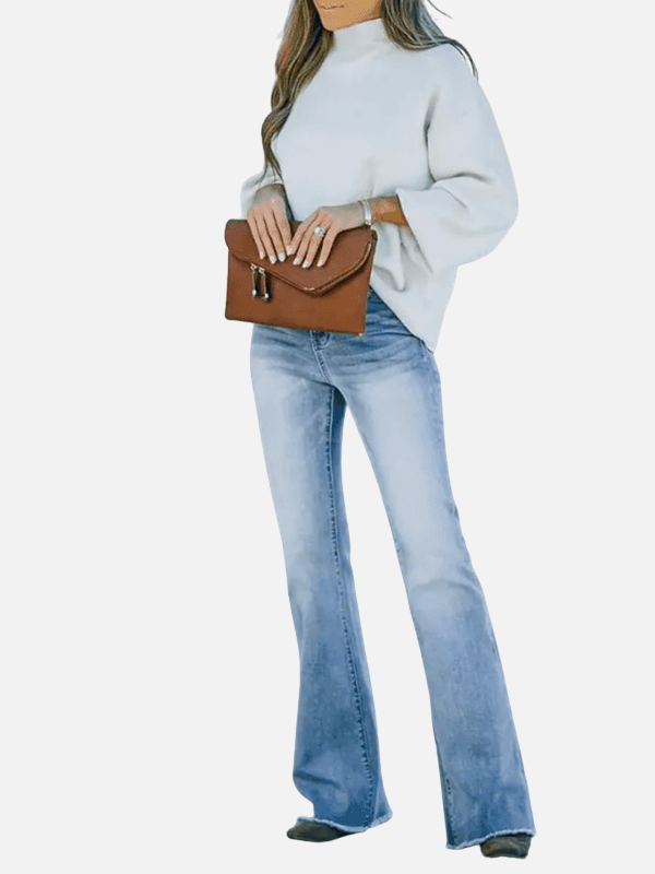 Alejandra | Jeans Acampanados de Tiro Alto para Mujer